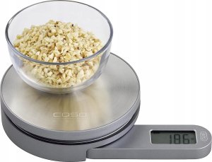 Waga kuchenna Caso | Scales | Kitchen EcoMate* | Maximum weight (capacity) 5kg | Graduation 1 g | Ekranas type LCD | Stal nierdzewna 6