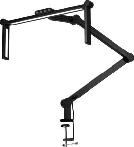 Lampa do paznokci Activeshop Lampa zabiegowa do manicure Glow L03 do blatu czarna 3