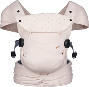 BeSafe Nosidełko BeSafe Newborn Haven - Piaskowy Regulowane 3