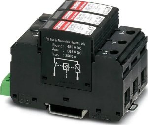 Phoenix Contact Ogranicznik przepięć 1000V DC typ 1+2 VAL-MS-T1/T2 1000DC-PV/2+V-FM/40 1099593 3