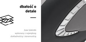 Activeshop Sakura fotel masujący Classic 305 Szary 18