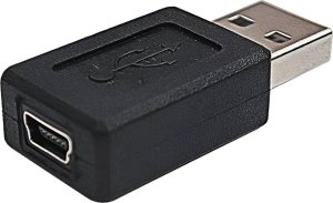 Adapter USB SwiatKabli Przejściówka męskie USB - żeńskie MINI USB Adapter miniUSB wtyk końcówka 2