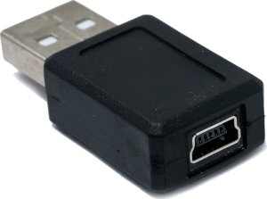 Adapter USB SwiatKabli Przejściówka męskie USB - żeńskie MINI USB Adapter miniUSB wtyk końcówka 5