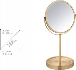 Lusterko kosmetyczne Wenko Lusterko kosmetyczne z powiększeniem ALATA, Ø 17 cm 3