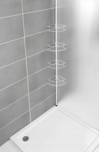 Wenko Teleskopowa półka pod prysznic DOLCEDO, 4 poziomy, WENKO 2