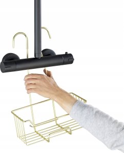 Koszyk prysznicowy Wenko Koszyk łazienkowy MILO, do montażu na baterii wannowej 7