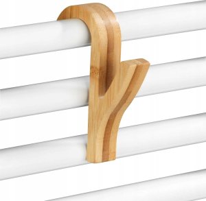 Wenko Bambusowe haczyki na grzejnik, 2 szt. 2