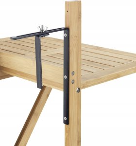 Wenko Składany stolik balkonowy na barierkę WAIKIKI 11