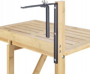 Wenko Składany stolik balkonowy na barierkę WAIKIKI 17