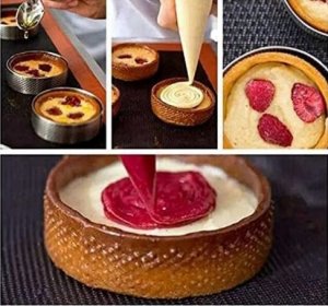 Elitehoff Regulowana Tortownica Rant Obręcz Do Tortów E-8110 11