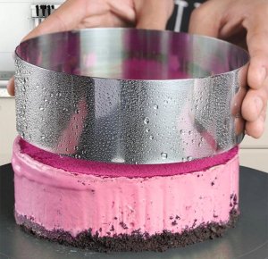 Elitehoff Regulowana Tortownica Rant Obręcz Do Tortów E-8110 5