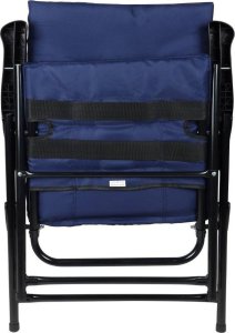 Saska Garden KRZESŁO OGRODOWE SKŁADANE 59X66X46/92CM Z PODUSZKĄ GRANATOWE 7