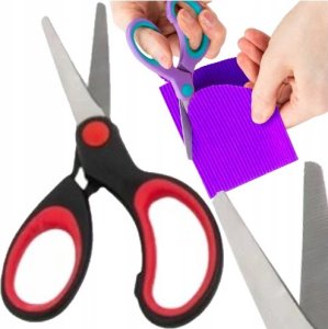 Derform Nożyczki ergonomiczne A (24szt) KIDEA 3