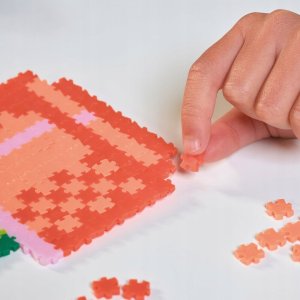 Qelements Puzzle 750 Pixelki Jixelz U¶miechnięte kaktusy 4