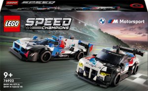 LEGO Speed champions Samochody wyścigowe BMW M4 GT3 & BMW M Hybrid V8 4szt. (76922) 1