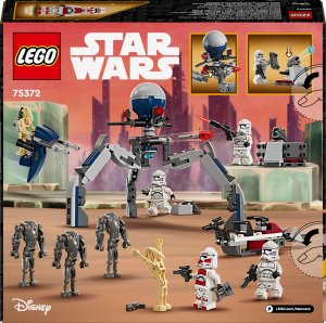 LEGO Star Wars Zestaw bitewny z żołnierzem armii klonów™ i droidem bojowym™ 8szt. (75372) 9