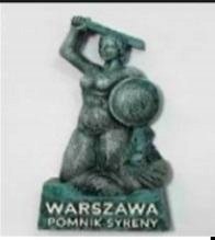 Pan Dragon Magnes I love Poland Warszawa 1