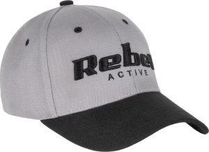 Rebel Active Czapka z daszkiem Active , kolor jasny szary , rozmiar S (RBA-7001-LG-S) 3