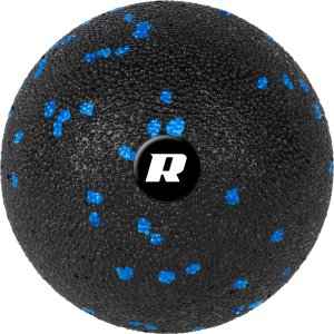 Rebel Piłka do masażu 8cm, kolor czarno-niebieski, materiał EPP, REBEL ACTIVE 2