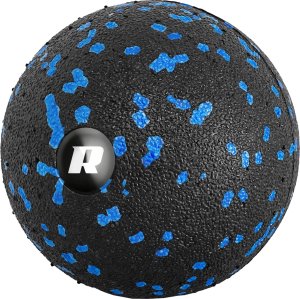 Rebel Piłka do masażu 8cm, kolor czarno-niebieski, materiał EPP, REBEL ACTIVE 4