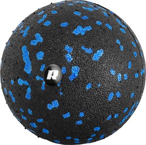 Rebel Piłka do masażu 12cm, kolor czarno-niebieski, materiał EPP, REBEL ACTIVE 4