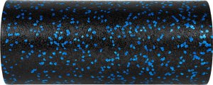 Rebel Wałek do masażu, roller piankowy gładki 14x33cm, kolor czarno-niebieski, materiał EPP, REBEL ACTIVE 2