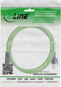 InLine Industrial network cable, M12 4-pin D-coded male plug to RJ45, PUR 20m 2