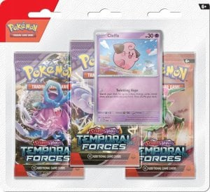 Pokemon Pokémon TCG: Scarlet & Violet - Temporal Forces - 3 Pack Blister Box (12) 1