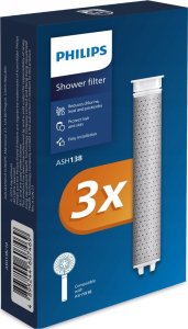 Philips PHILIPS Wkład filtra do SŁUCHAWKI PRYSZNICOWEJ, 3 SZT ASH138/10 2