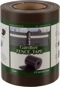 Gardlov Taśma ogrodzeniowa 19cmx35m 450g/m2 brązowa 23702 13