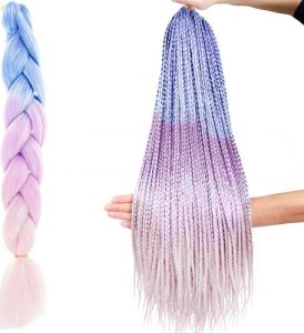 Soulima Włosy syntetyczne warkoczyki ombre Soulima 23577 2