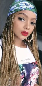 Soulima Włosy syntetyczne warkoczyki ombre Soulima 23579 3