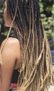 Soulima Włosy syntetyczne warkoczyki ombre Soulima 23579 7