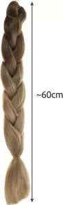 Soulima Włosy syntetyczne warkoczyki ombre Soulima 23579 10