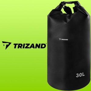 Trizand Worek wodoszczelny 30L czarny 23568 9