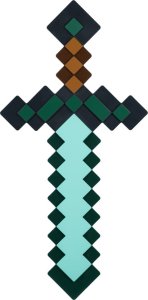 Paladone PALADONE Minecraft Lampka diamentowy miecz 11