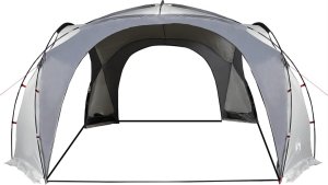 vidaXL vidaXL Namiot imprezowy, biało-szary, wodoszczelny 6