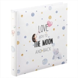 Hama Hama To The Moon Bookbound 25x25 50 white Pages Kids Album 3862 1