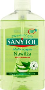 SANYTOL MYDŁO W PŁYNIE 250ML ANTYBAKTERYJNE NAWILŻAJĄCE SANYTOL 1