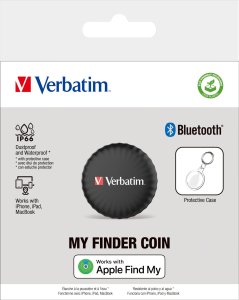 Verbatim Verbatim My Finder Coin, schwarz Bluetooth Item Finder      32133 1