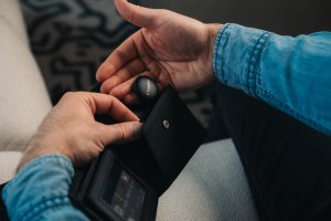 Verbatim My Finder Coin czarny Bluetooth Item Finder 32133 3