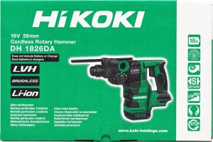 Młotowiertarka Hikoki Hammer drill Hikoki DH1826DA W2Z 10