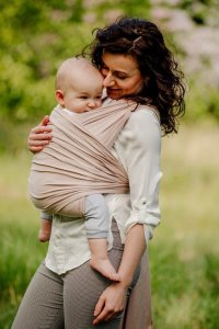 PULP BAMBOO Chusta do Noszenia Dzieci (Beżowa) 3