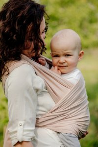 PULP BAMBOO Chusta do Noszenia Dzieci (Beżowa) 4