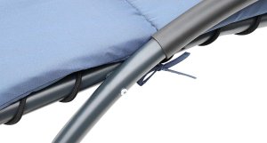 Saska Garden LEŻAK FOTEL Z PARASOLEM BERGAMO 200x125x180CM GRANAT 7