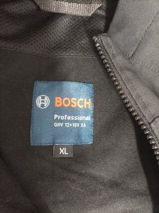 Bosch Bosch Heat+Jacket GHV 12+18V kit size XL, work clothing (black, incl. charger GAL 12V-20 Professional, 1x battery GBA 12V 2.0Ah) 6