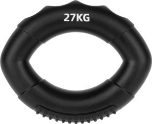 Rebel Silikonowy ściskacz do rehabilitacji rąk, 0 - 27 kg , czarny , REBEL ACTIVE 2