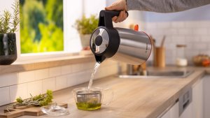 Czajnik Bosch kettle MyMoment TWK6M480 (stainless steel/black, 2,400 watts, 1.7 liters) 7