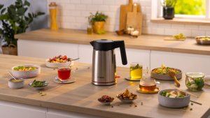 Czajnik Bosch kettle MyMoment TWK6M480 (stainless steel/black, 2,400 watts, 1.7 liters) 8