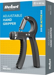 Rebel Ściskacz do ćwiczenia rąk, regulowany 5-60kg, REBEL ACTIVE 2